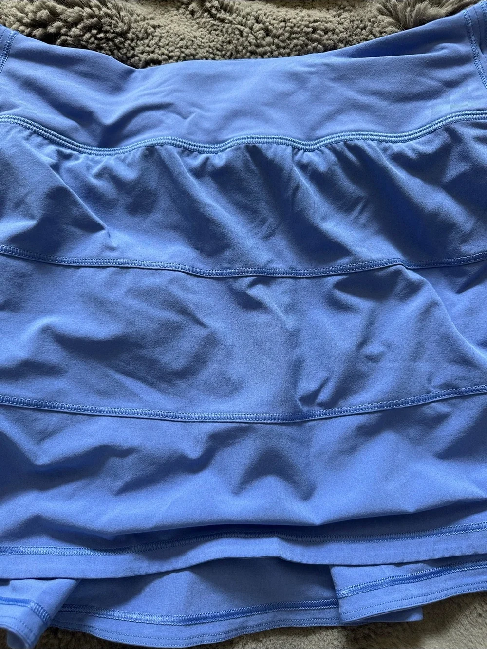 lululemon athletica Periwinkle Blue Athletic Mini Skirt